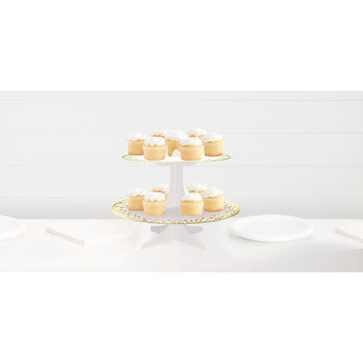 Cupcake Stand - Gold Foil, Cardboard