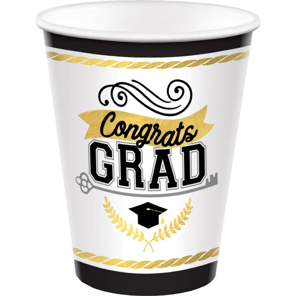 Cups - Achievement Is Key 9 oz, 50 Count