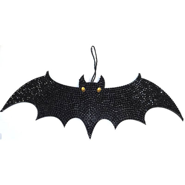 Rhinestone Fabric Hanging Bat, 24"