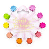 Daisy Delight Mini Hair Clips, 10pcs