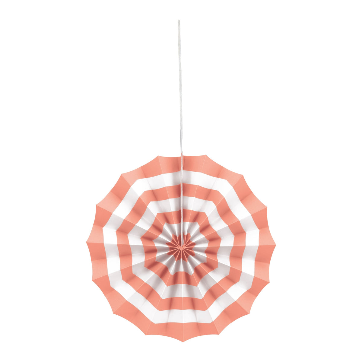 Decoration - Paper Fans, Poolside Summer, Assorted Colors, 5 Count