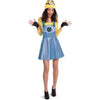 Deluxe Adult Minion Stuart Dress Costume and Adult Stuart Costume Dress