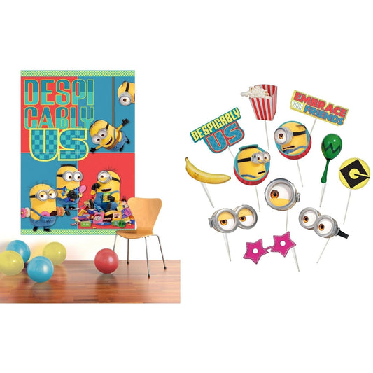 Despicable Me Scene Setters with Photo Props