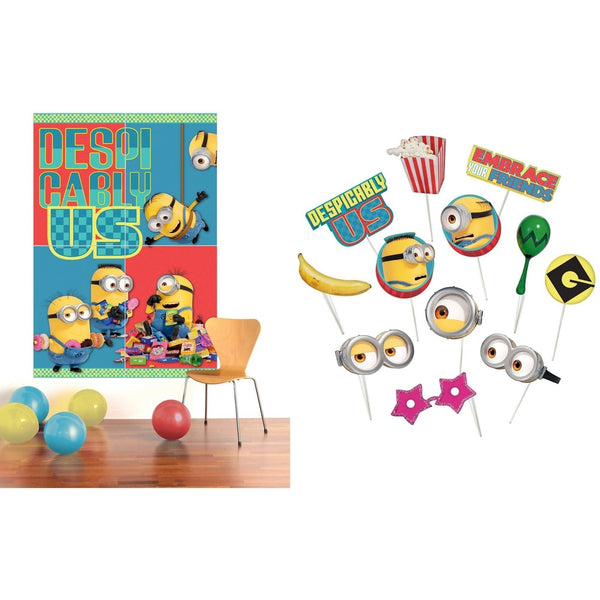 Despicable Me Scene Setters with Photo Props