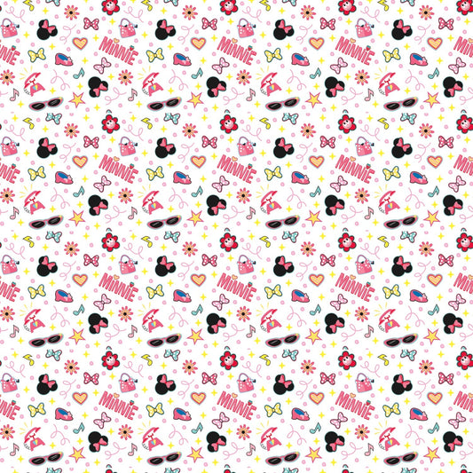 Disney Iconic Minnie Mouse Gift Wrap, 30" x 5 Ft