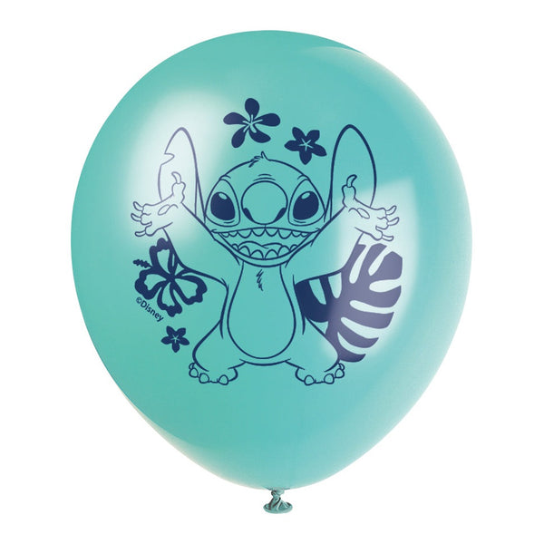 Disney Stitch 12" Latex Balloons