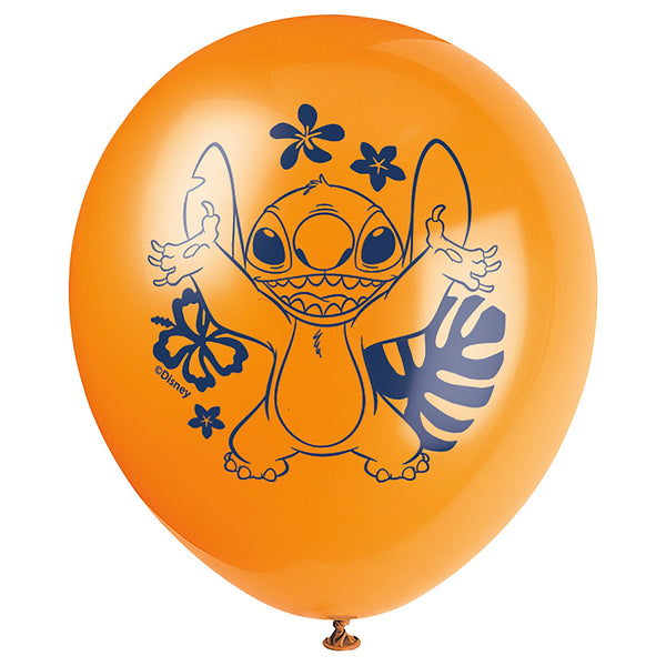 Disney Stitch 12" Latex Balloons