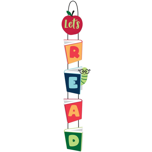 Door Sign - MDF, Celebrate Reading, 21"