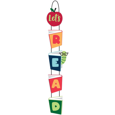Door Sign - MDF, Celebrate Reading, 21"