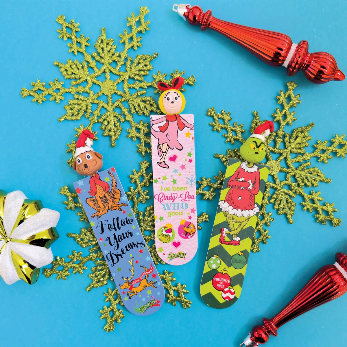 Dr. Seuss™ Grinch 3D Bookmarks 1 Per