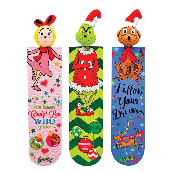 Dr. Seuss™ Grinch 3D Bookmarks 1 Per