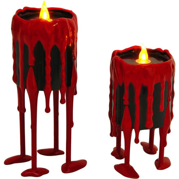 Dripping Illusion Candle – Red Short