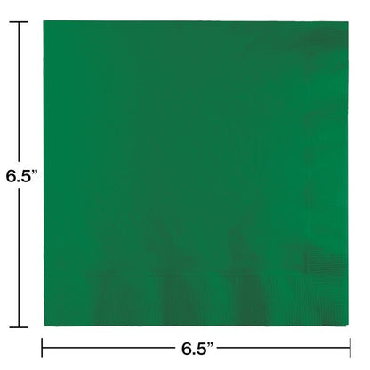 Emerald Green 2-Ply Lunch Napkins 50CT