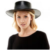 Black Wide-Brimmed Hat