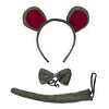 Fancy Grey Mouse Accessory Kit