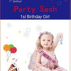 First Birthday Sash