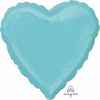 Foil Balloon - 18" Robin's Egg Blue Heart