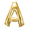Foil Balloon - Jumbo Gold Letter A