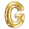 Foil Balloon - Jumbo Gold Letter G