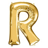 Foil Balloon - Jumbo Gold Letter R