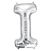 Foil Balloon - Jumbo Silver Letter I