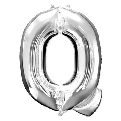 Foil Balloon - Jumbo Silver Letter Q