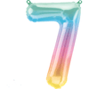 Foil Balloon - Mini Number Jelli 7