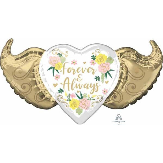 Forever & Always 39" Supershape Balloon