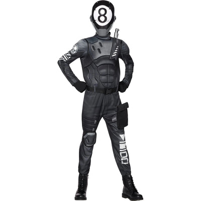 Fornite Youth 8-Ball Costume