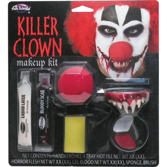 Killer Clown Makeup Kit