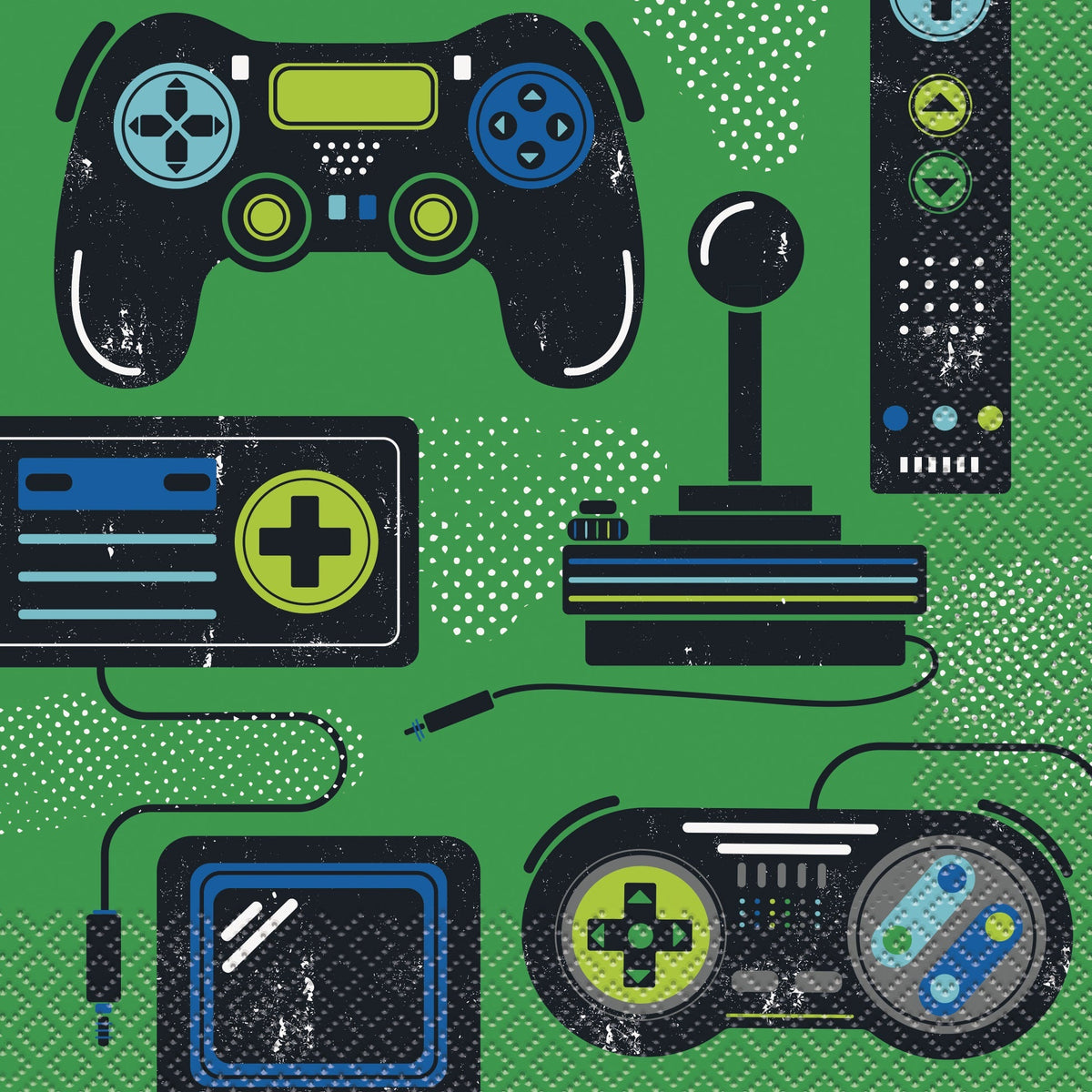 Gamer Birthday Luncheon Napkins, 16 Count