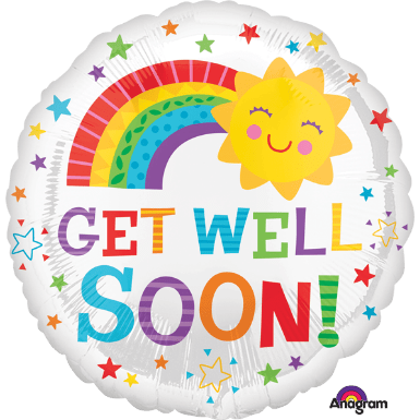 Get Well Soon 18" Foil Balloon