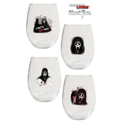 Ghost Face® Wine Tumbler Set 4-Pack