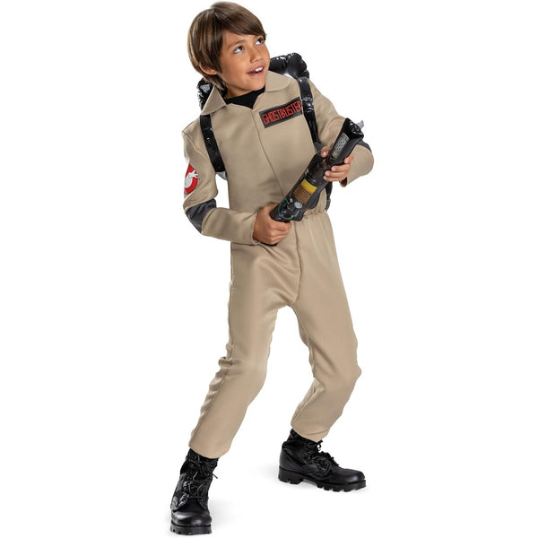 Ghostbusters Kids Costume, Offiical Ghostbusters Frozen Empire Halloween Costume Jumpsuit, Child