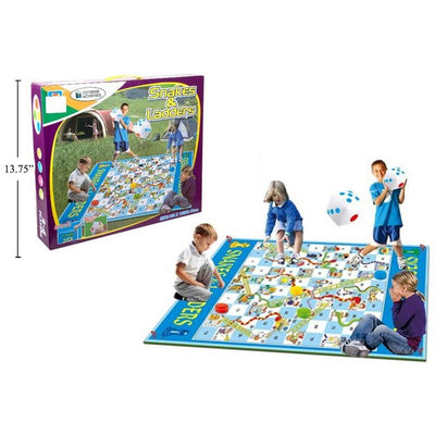 Giant Snakes & Ladders Dice Game