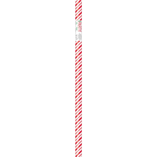 Gift Wrap - Red Striped Snowman