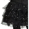 Girls Glitter Witch Costume, Black