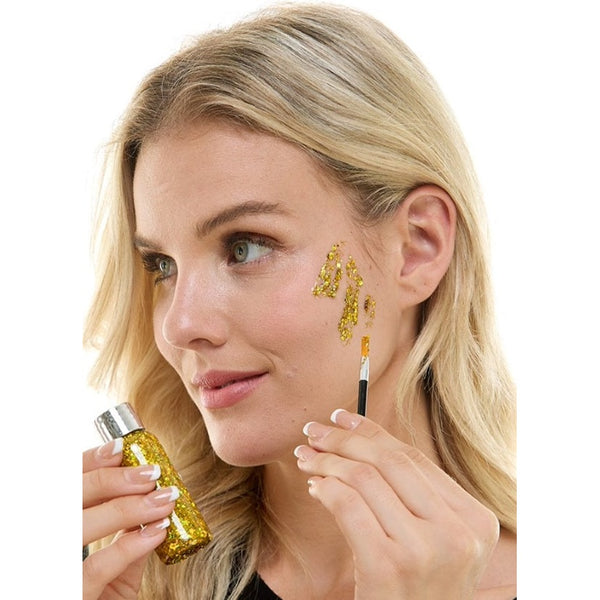 Gold Glitter Makeup Kit