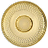 Gold Stainless Steel Chip & Dip Tray