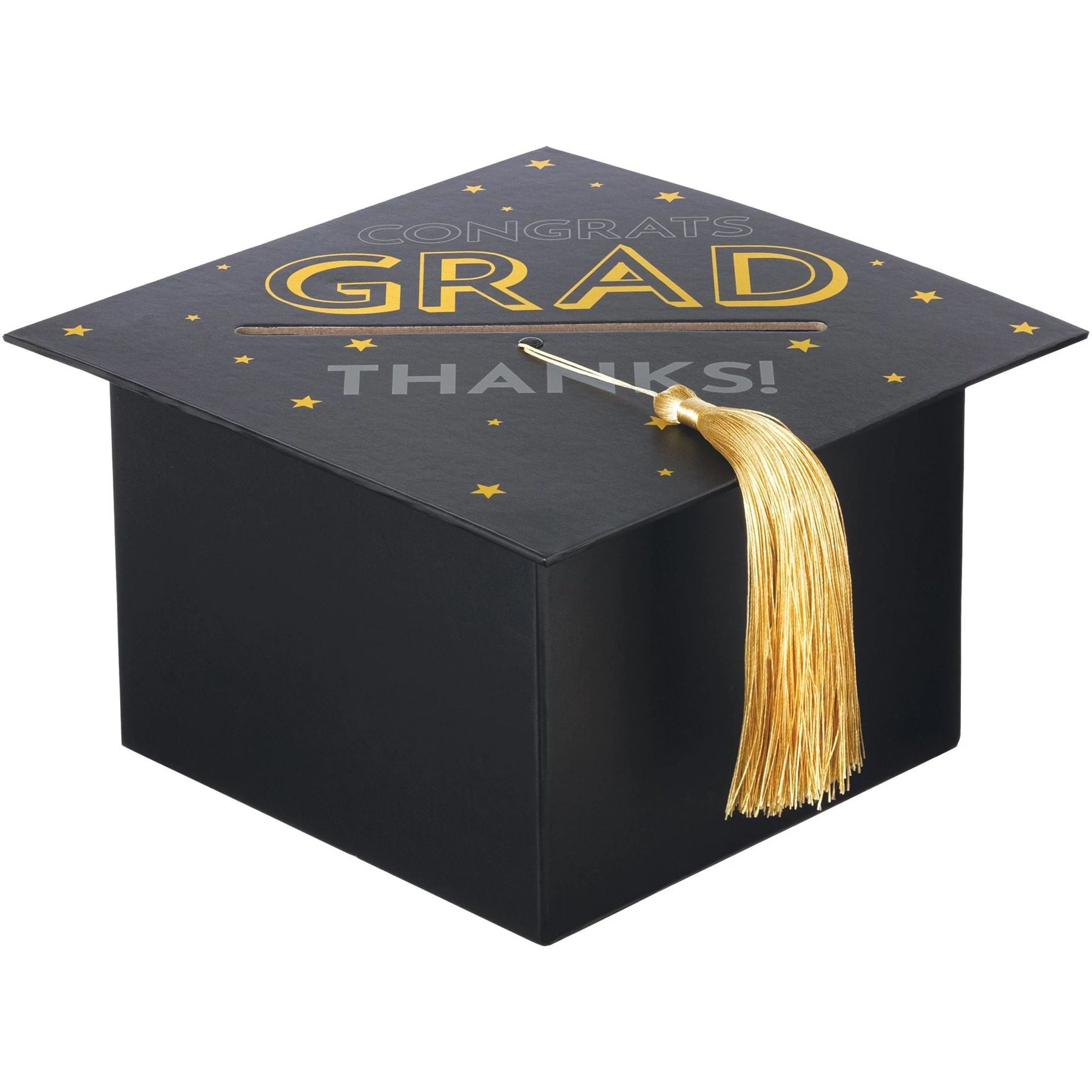 Grad Cap Shaped Card Box – Party Stuff
