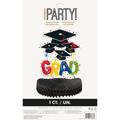 Graduation Balloon Honeycomb Centerpiece 10"