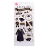 Graduation Chipboard Stickers with Foil