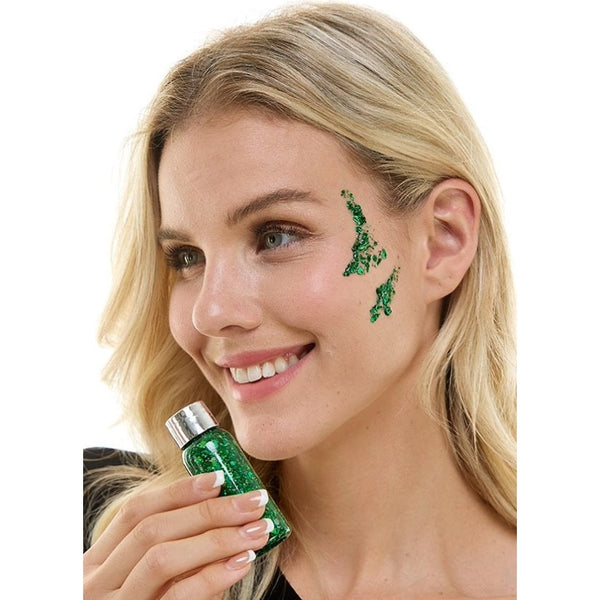 Green Glitter Makeup Kit