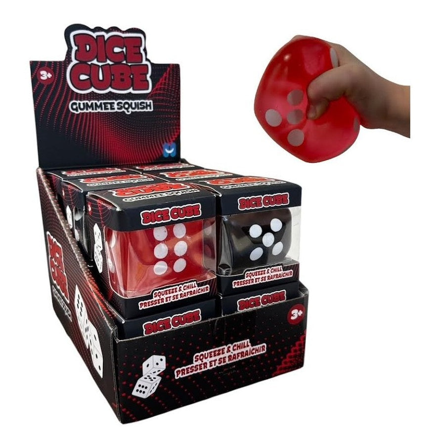 Gummy Squish Dice Cube