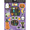 Halloween Friends Glitter Window Decorations