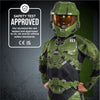 Halo Infinite Master Chief Costume, Kids Size Video Game Inspired Character Jumpsuit, Classic Child Size