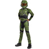 Halo Infinite Master Chief Costume, Kids Size Video Game Inspired Character Jumpsuit, Classic Child Size