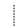 Hanging Decorations - Black & Silver Glitz 16th Birthday