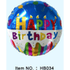 Happy Birthday 18" Foil