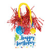 "Happy Birthday" Gift Bag Balloon Weight, 5" / 2lbs